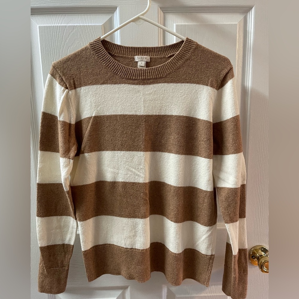 J. Crew Cotton-Wool Teddie Sweater NWOT